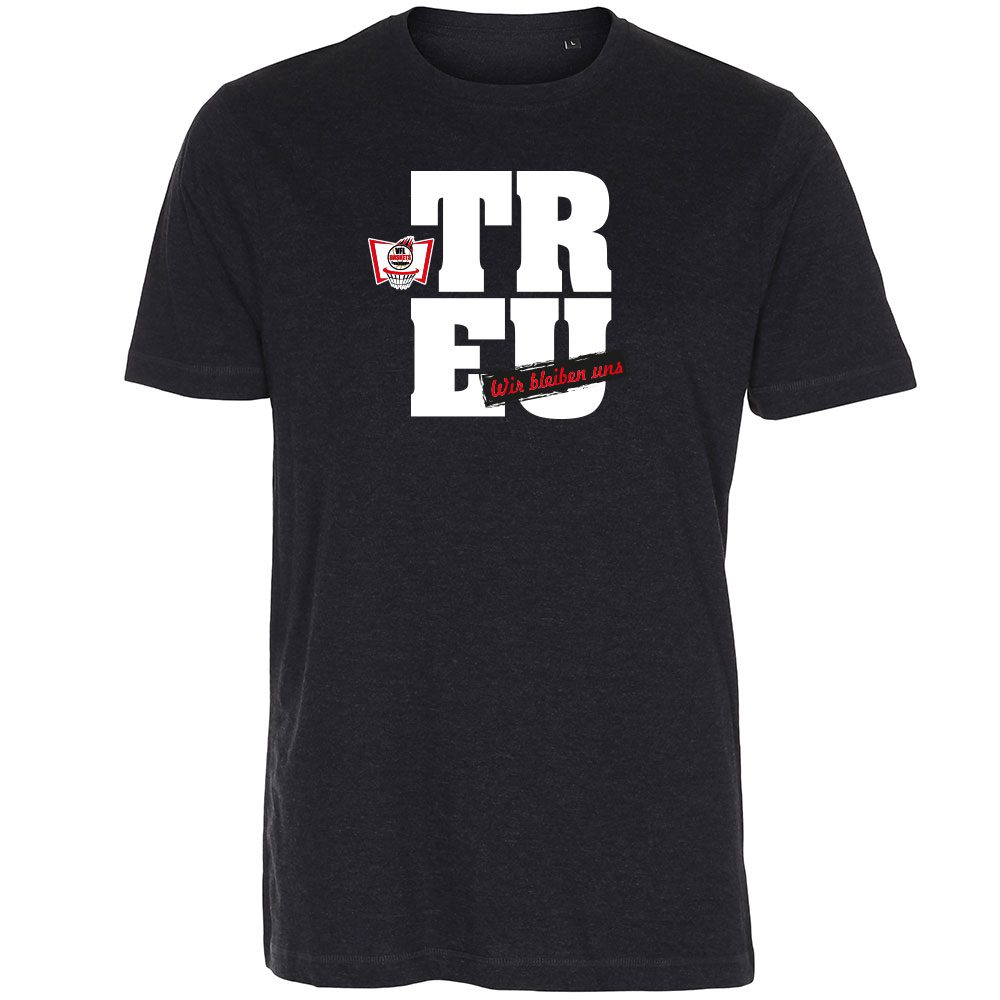 TREU T-Shirt schwarz