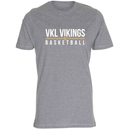 Vikings City Basketball T-Shirt grau