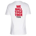 We Ball Together Olching T-Shirt weiß Back
