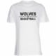 WOLVES BASKETBALL T-Shirt weiß