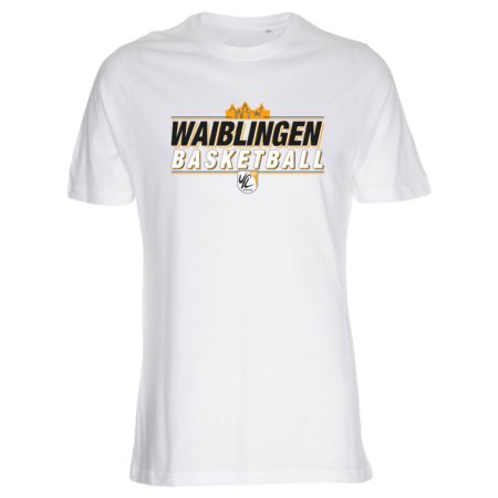Waiblingen Basketball T-Shirt weiß