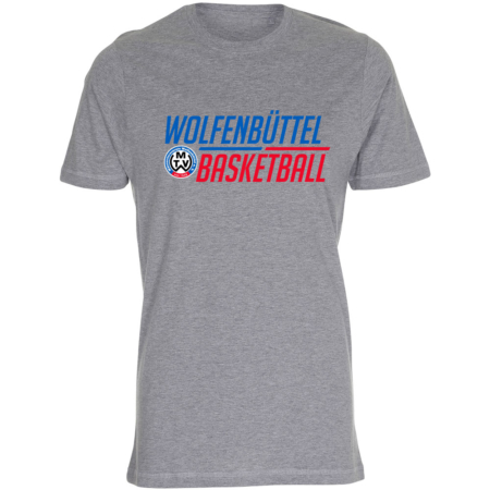 Wolfenbüttel Basketball T-Shirt grau