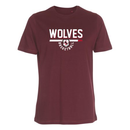 Wolves Gräfelfing T-Shirt burgund