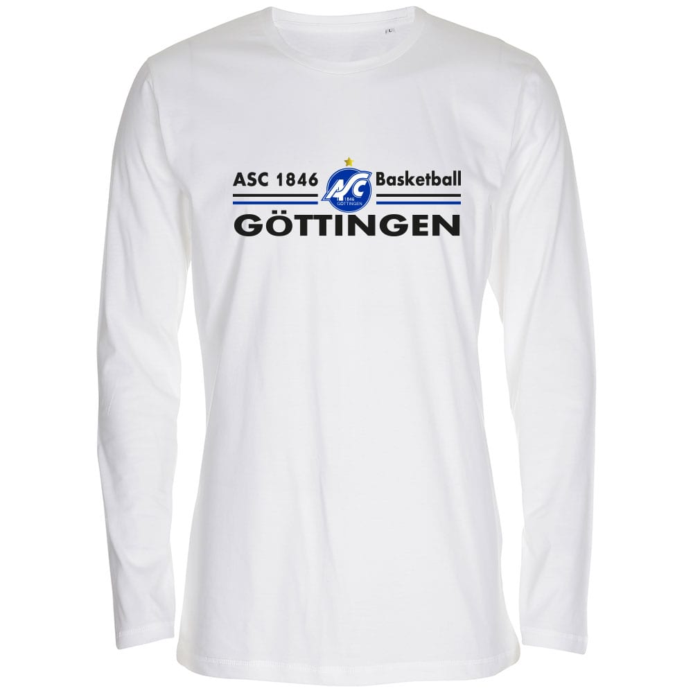 ASC Göttingen Basketball Longsleeve Fashion Tee LS weiß