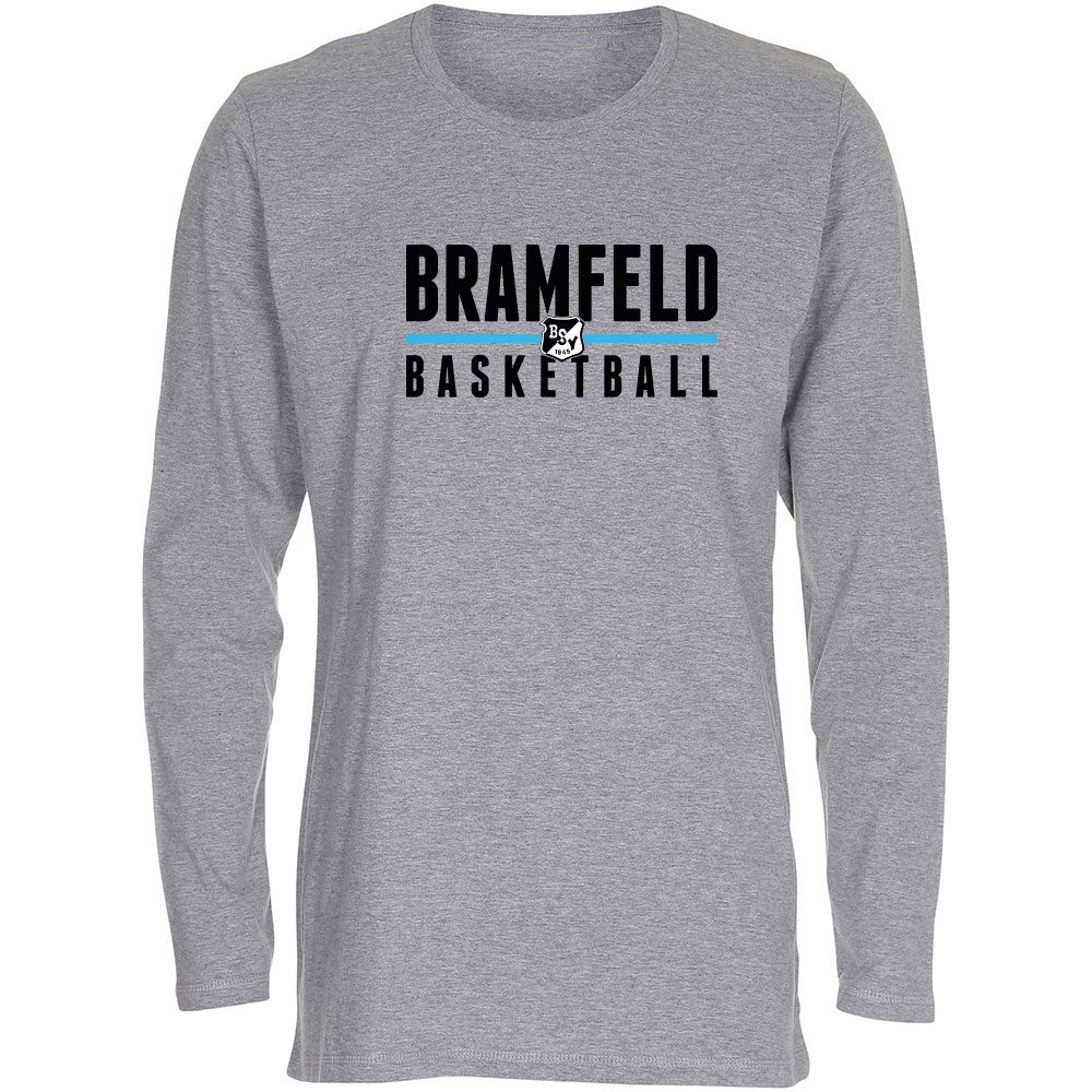 Bramfeld City Basketball Longsleeve Fashion Tee LS grau