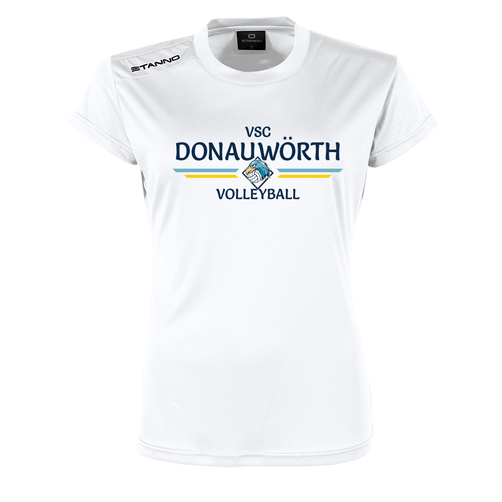 VSC Donauwörth Volleyball Field T-Shirt Damen weiß