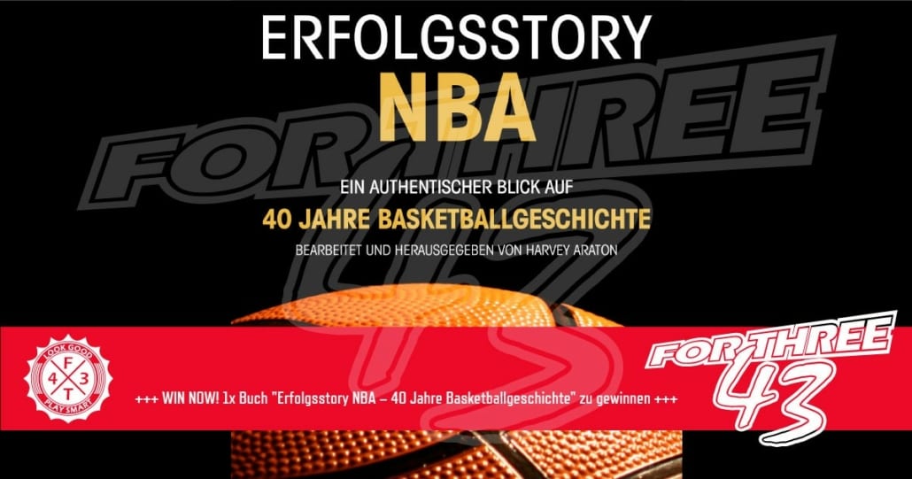 Gewinnspiel bei Facebook "Erfolgsstory NBA – 40 Jahre Basketballgeschichte"