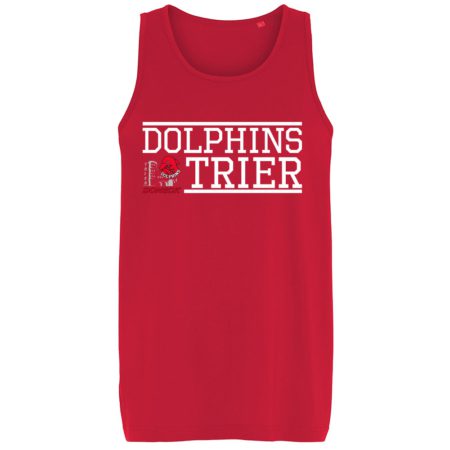 DOLPHINS TRIER Tanktop Unisex rot
