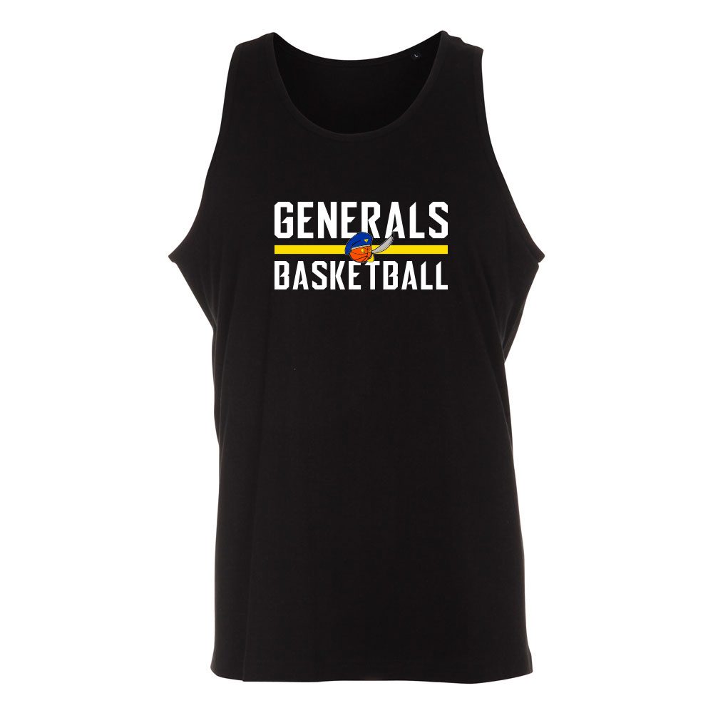 Generals Basketball Tanktop Unisex schwarz