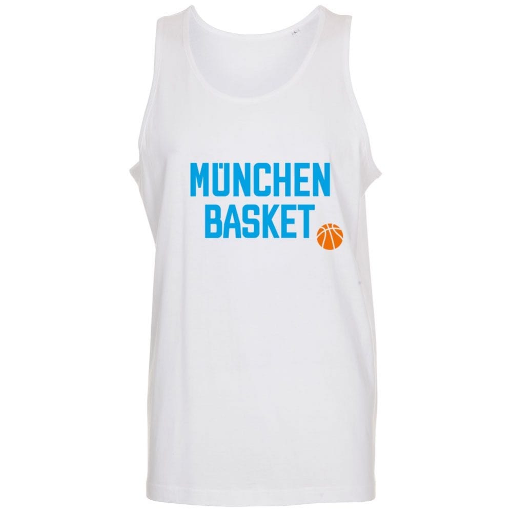 München Basket Tanktop Unisex weiß
