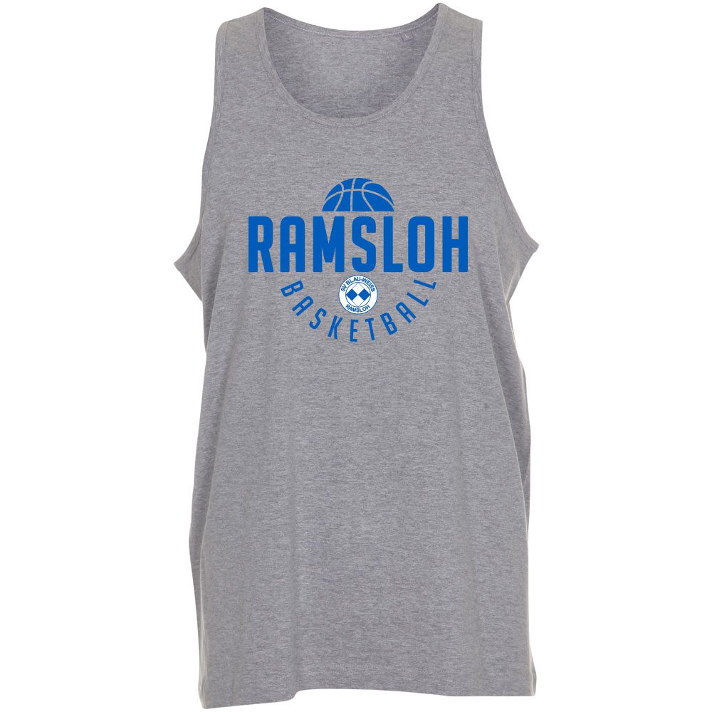 Ramsloh City Basketball Tanktop Unisex grau