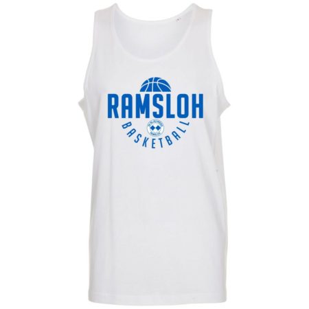 Ramsloh City Basketball Tanktop Unisex weiß