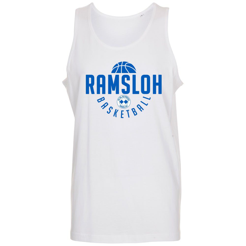 Ramsloh City Basketball Tanktop Unisex weiß