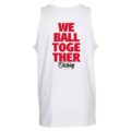 We Ball Together Olching Tanktop Unisex weiß Back