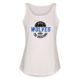 Bruchsal Wolves City Basketball Lady Loose Top weiß
