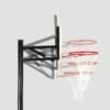 Höhenverstellbarer Basketballkorb