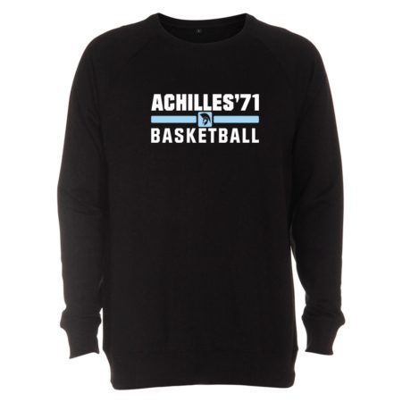 Achilles’71 City Basketball Crewneck Sweater schwarz