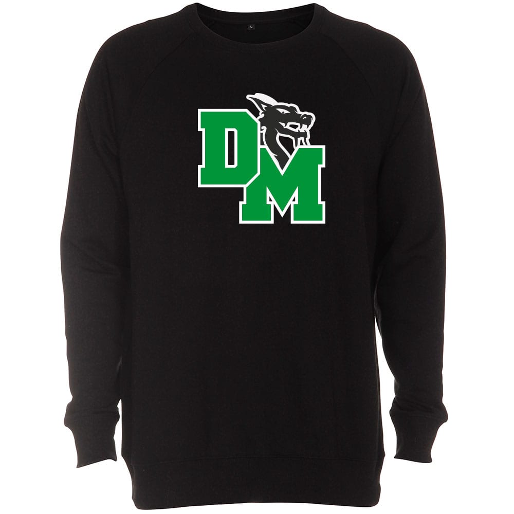 DM Dragons Crewneck Sweater schwarz