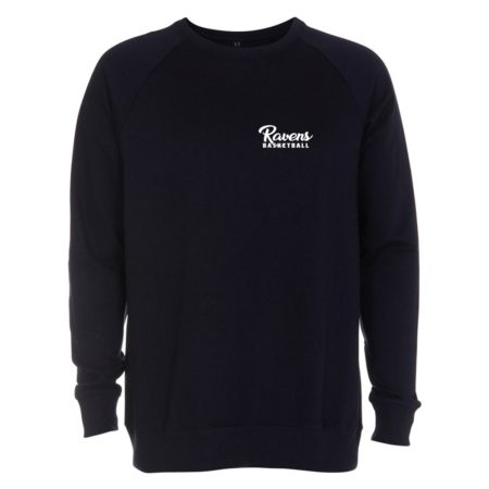 Ravens Schriftzug Crewneck Sweater navy