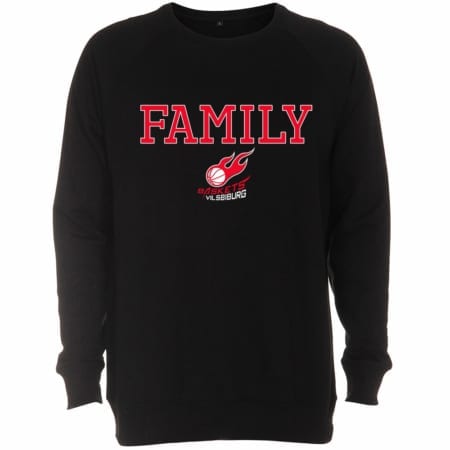 VIB FAMILY Crewneck Sweater schwarz