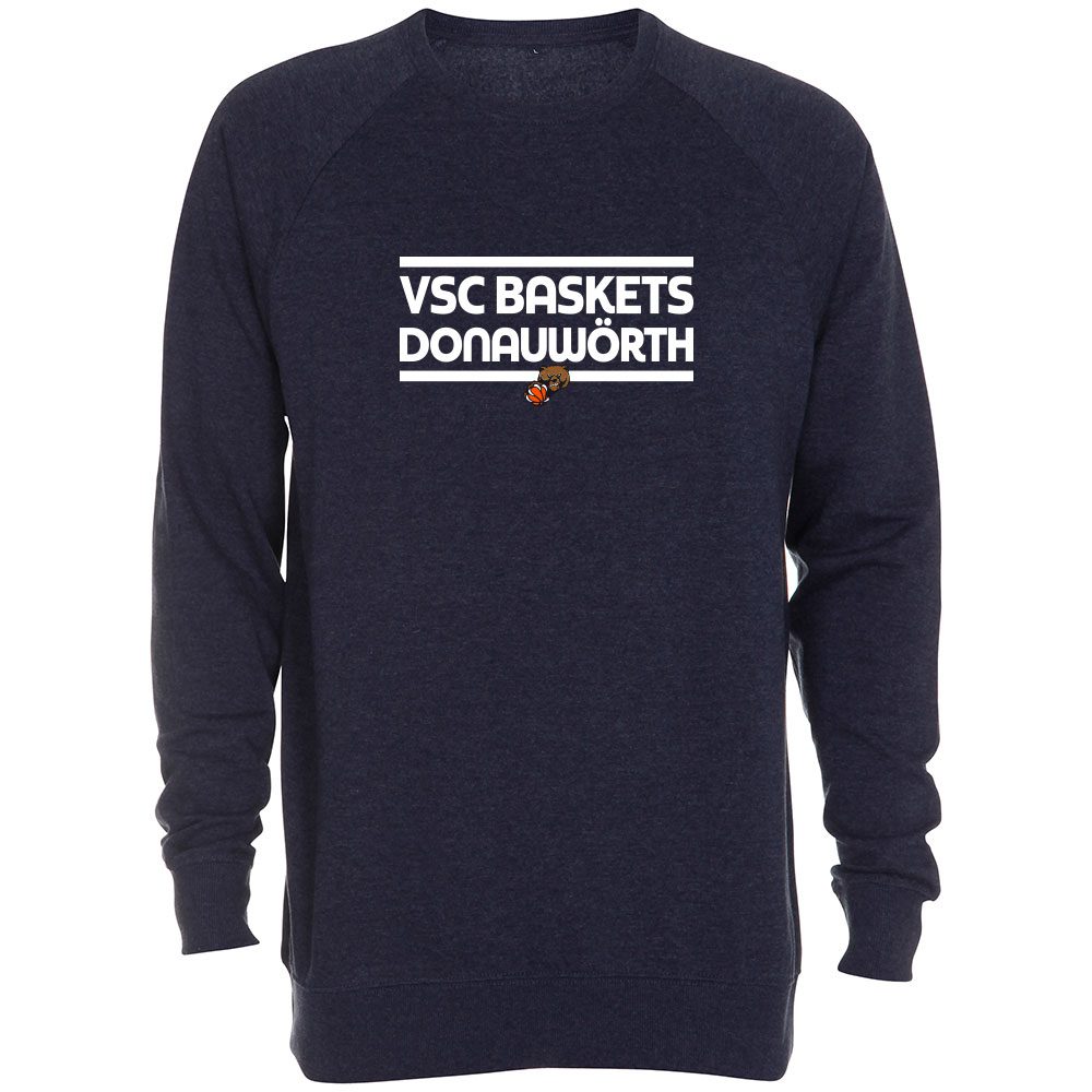 VSC Donauwörth Crewneck Sweater blau meliert