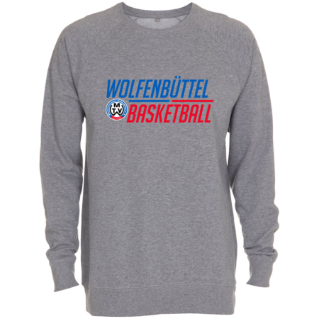 Wolfenbüttel Basketball Crewneck Sweater grau