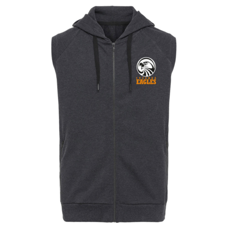 AIE Sleeveless Sport Zip Hoody dunkelgrau