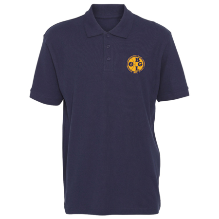 BG Kamp-Lintfort Wappen Polo Shirt navy