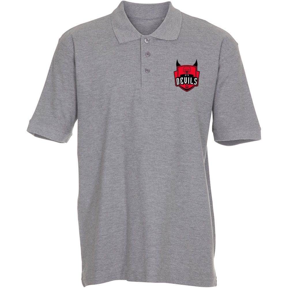 DTV Devils Polo Shirt grau