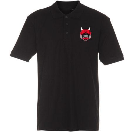 DTV Devils Polo Shirt schwarz