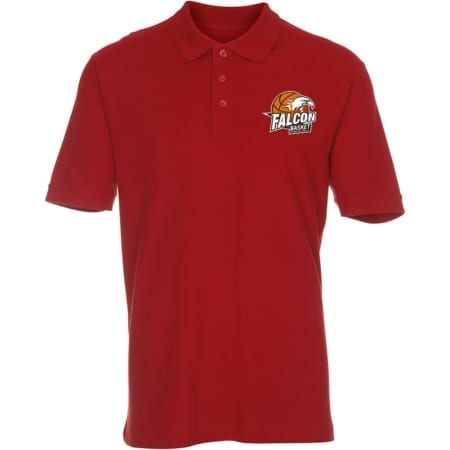 Falcon Basket Feldkirchen Polo Shirt rot