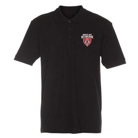 Grizzlies SSC Karlsruhe Polo Shirt schwarz