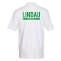 Lindau Basketball Polo Shirt weiß Back