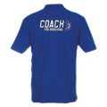 TSG Bruchsal Wolves Coach Polo Shirt royalblau Back