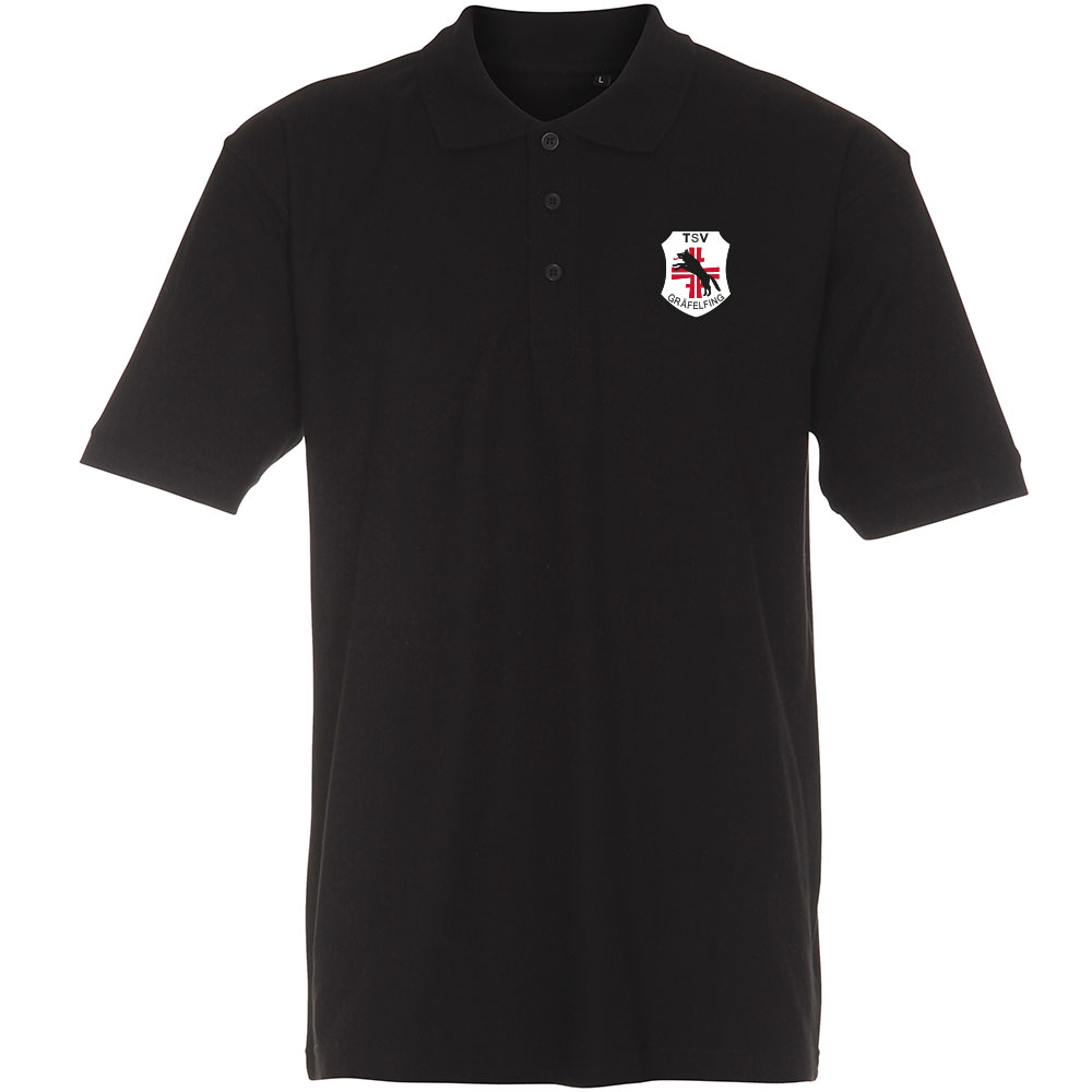 TSV Gräfelfing Polo Shirt schwarz