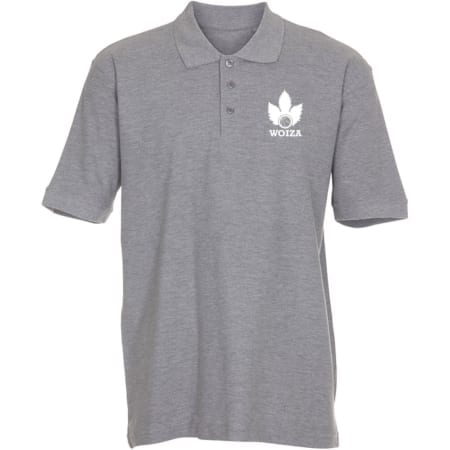 WOIZA Classic Polo Shirt grau