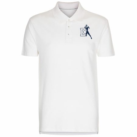 passionE Premium Stretch Polo Shirt weiß