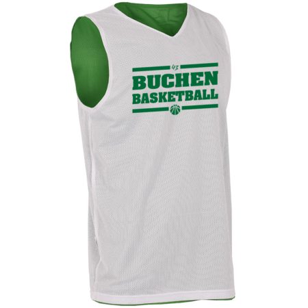 Buchen Basketball Reversible Jersey BASIC grün / weiß