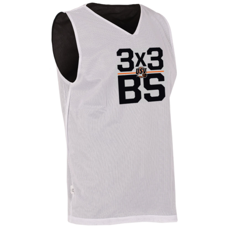 3X3 BS Reversible Jersey BASIC schwarz / weiß