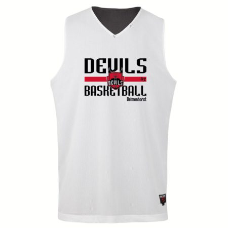 DTV Devils Basketball Reversible Jersey BASIC schwarz/weiß