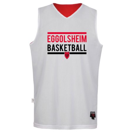 Eggolsheim Basketball Reversible Jersey BASIC rot/weiß
