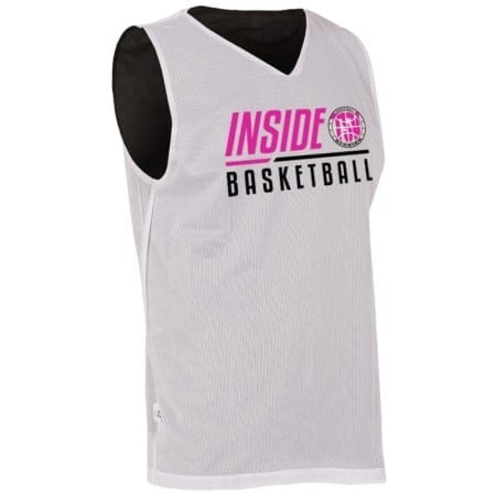 INSIDE O PinkEdition Reversible Jersey BASIC schwarz/weiß