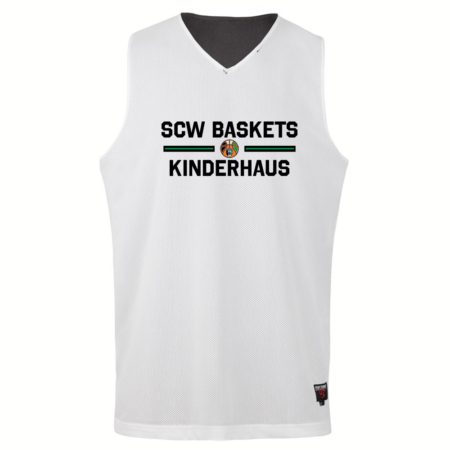 SCW Baskets Kinderhaus City Reversible Jersey BASIC schwarz/weiß