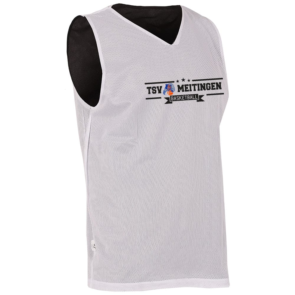 TSV Meitingen Basketball Reversible Jersey BASIC weiß / schwarz