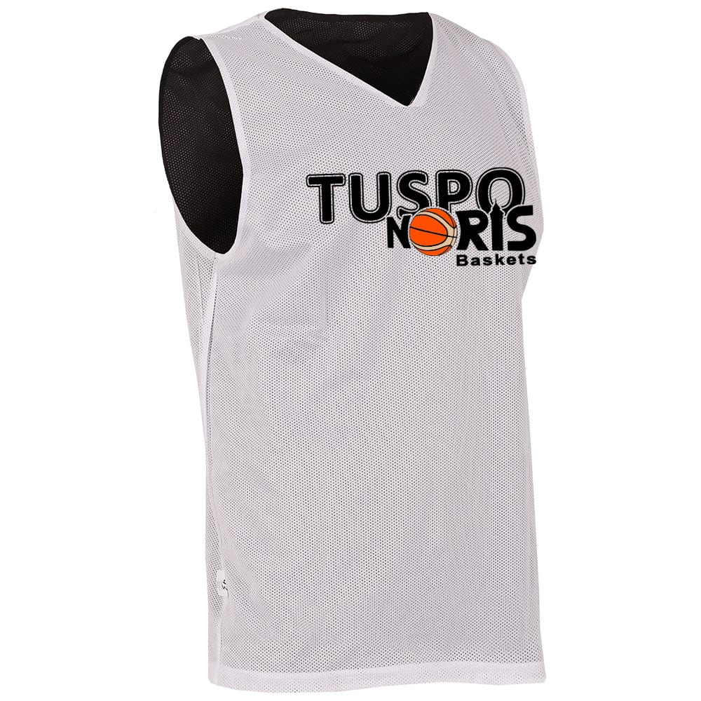 TUSPO Noris Baskets Reversible Jersey BASIC schwarz/weiß