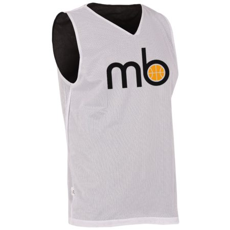 mb Reversible Basketball Jersey BASIC weiß/schwarz