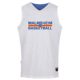 MALMSHEIM BASKETBALL Reversible Jersey BASIC blau / weiß