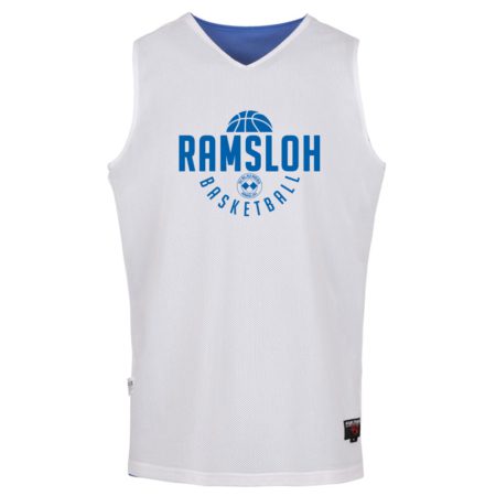 Ramsloh City Basketball Reversible Jersey BASIC blau/weiß