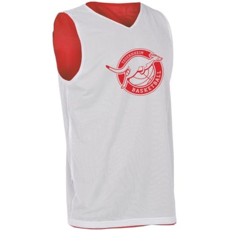 Tegernheim Basketball Reversible Jersey BASIC weiß/rot