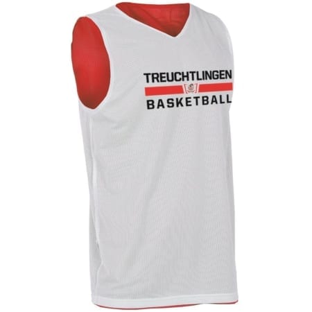 TREUCHTLINGEN BASKETBALL Reversible Jersey BASIC rot/weiß